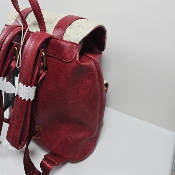 Loungefly Disney Winnie The Pooh Buckle Honeycomb Mini Backpack Nwt - Picture 5 of 7